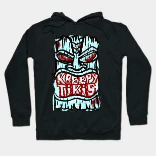 Kreepy Tikis light blue logo Hoodie